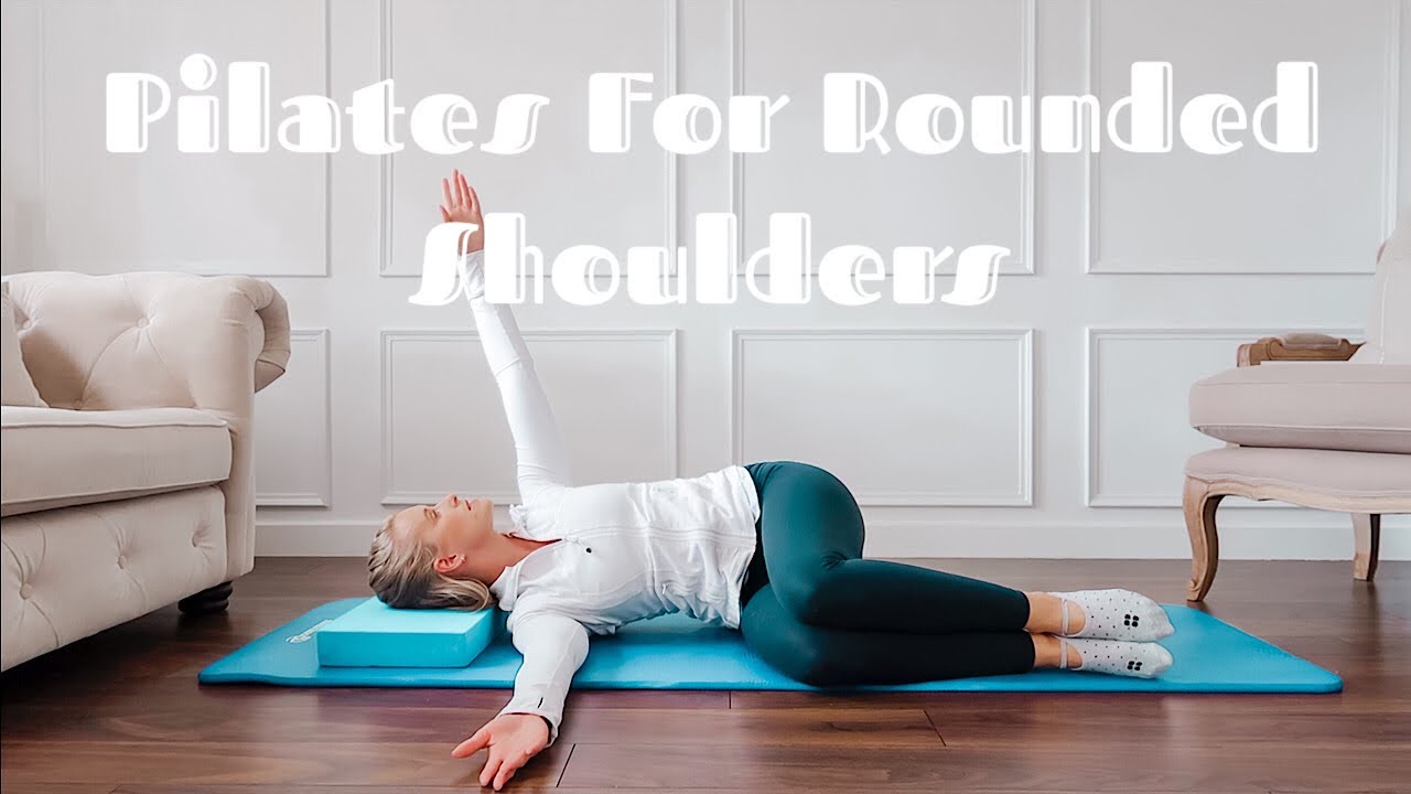 PILATES FOR ROUNDED SHOULDERS | Aleisha Christine Workouts