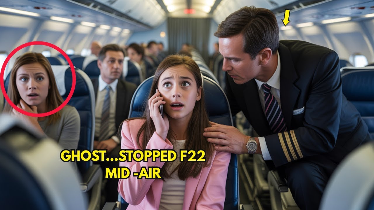 “She Was Just the Quietest Passenger — Until F-22 Pilots Heard Her Call and Froze”