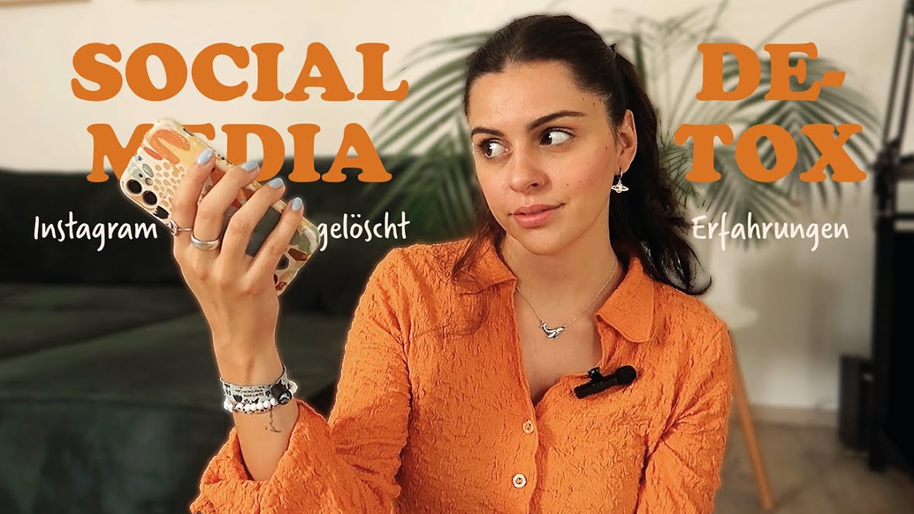 SOCIAL MEDIA DETOX - Instagram löschen, Bildschirmzeit reduzieren, Erfahrungen ✨