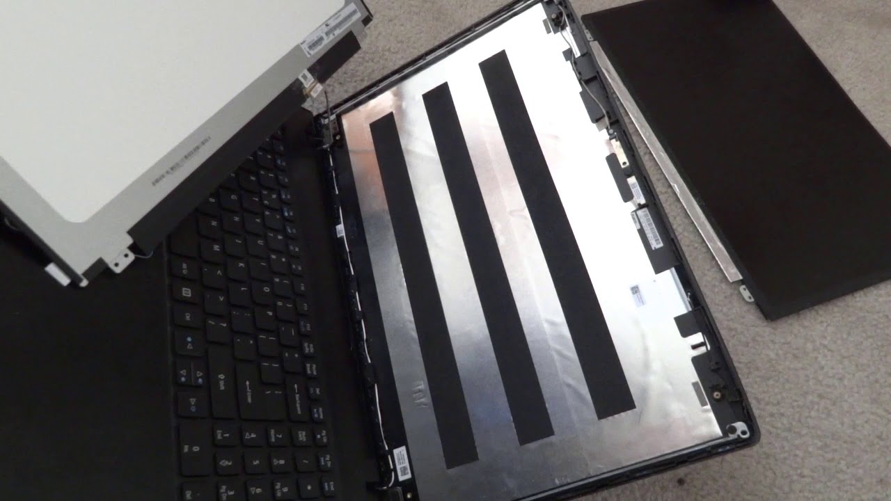 Replace LCD screen on an Acer E5-575G QUICKLY