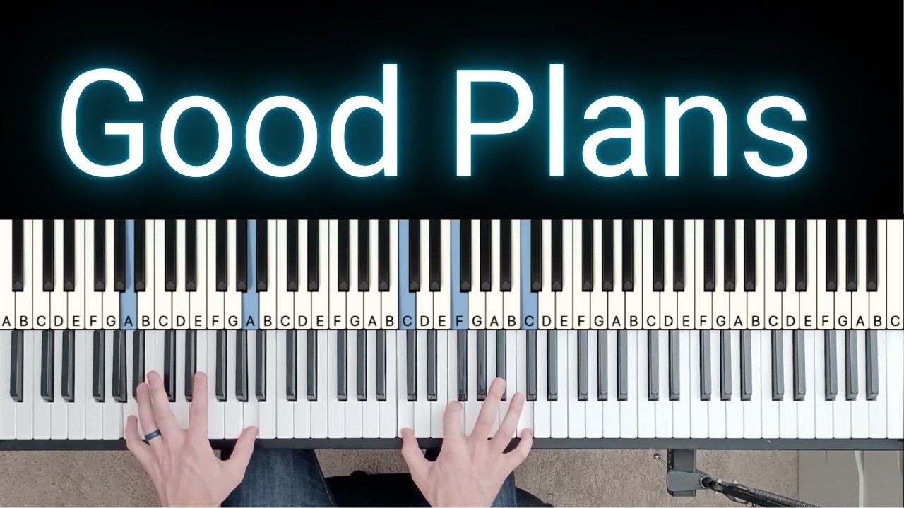 Good Plans - Red Rocks Worship [Урок игры на фортепиано]