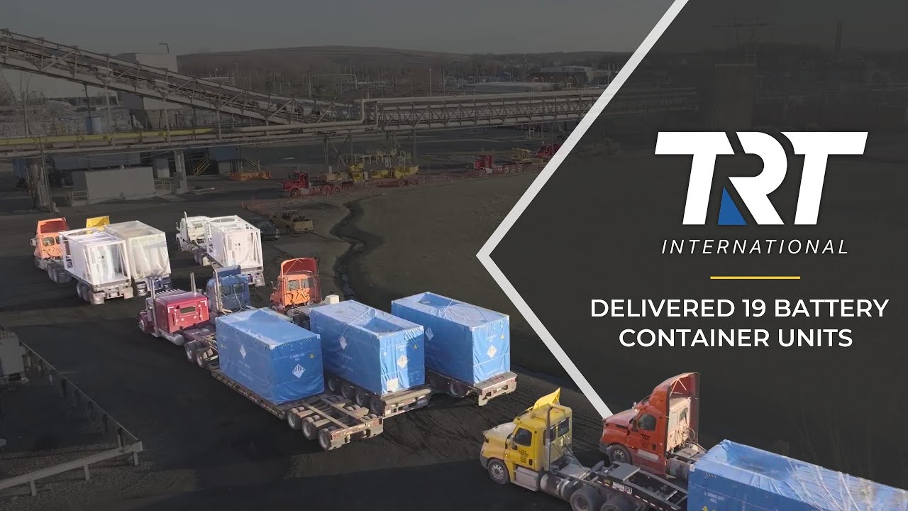 TRT International Delivers 19 Battery Containers to Arthur Kill