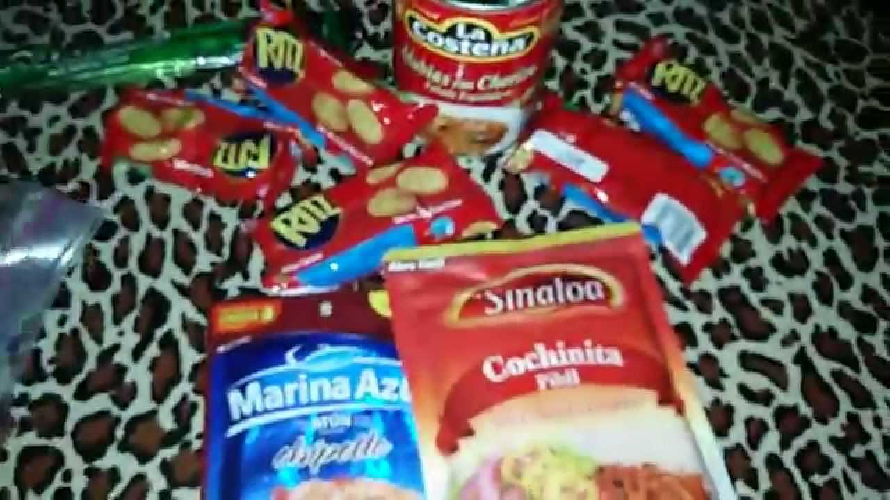 Comida de Supervivencia Casera  Home Made Mexican MRE
