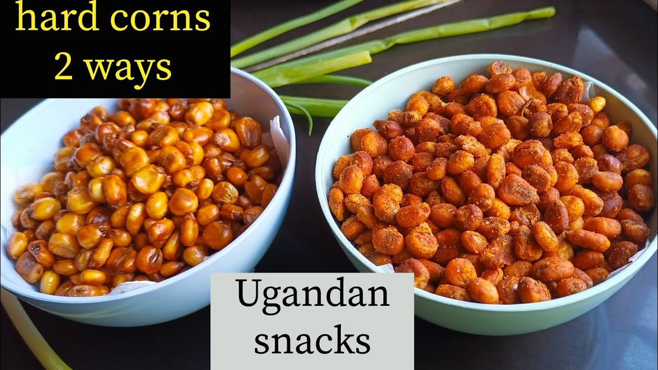 Yiga okola hard corns/empogola/Ugandan maize snack//Step by step tutorial. #maize #snack #corns