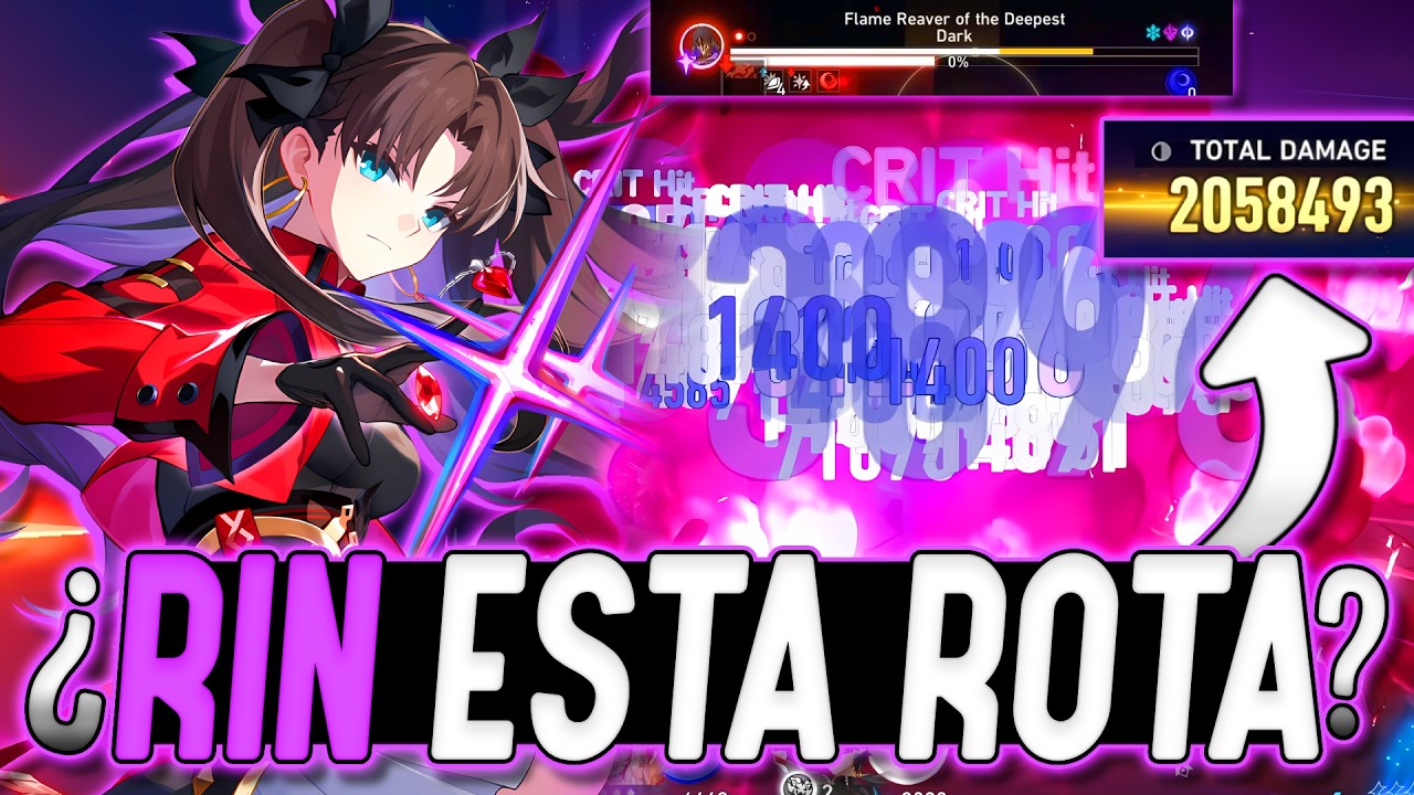 &iexcl;RIN ESTA ROTISIMA CON ARCHER! &iquest;Y RIN DPS? - Pruebas Rin Tohsaka - Honkai Star Rail 4.4