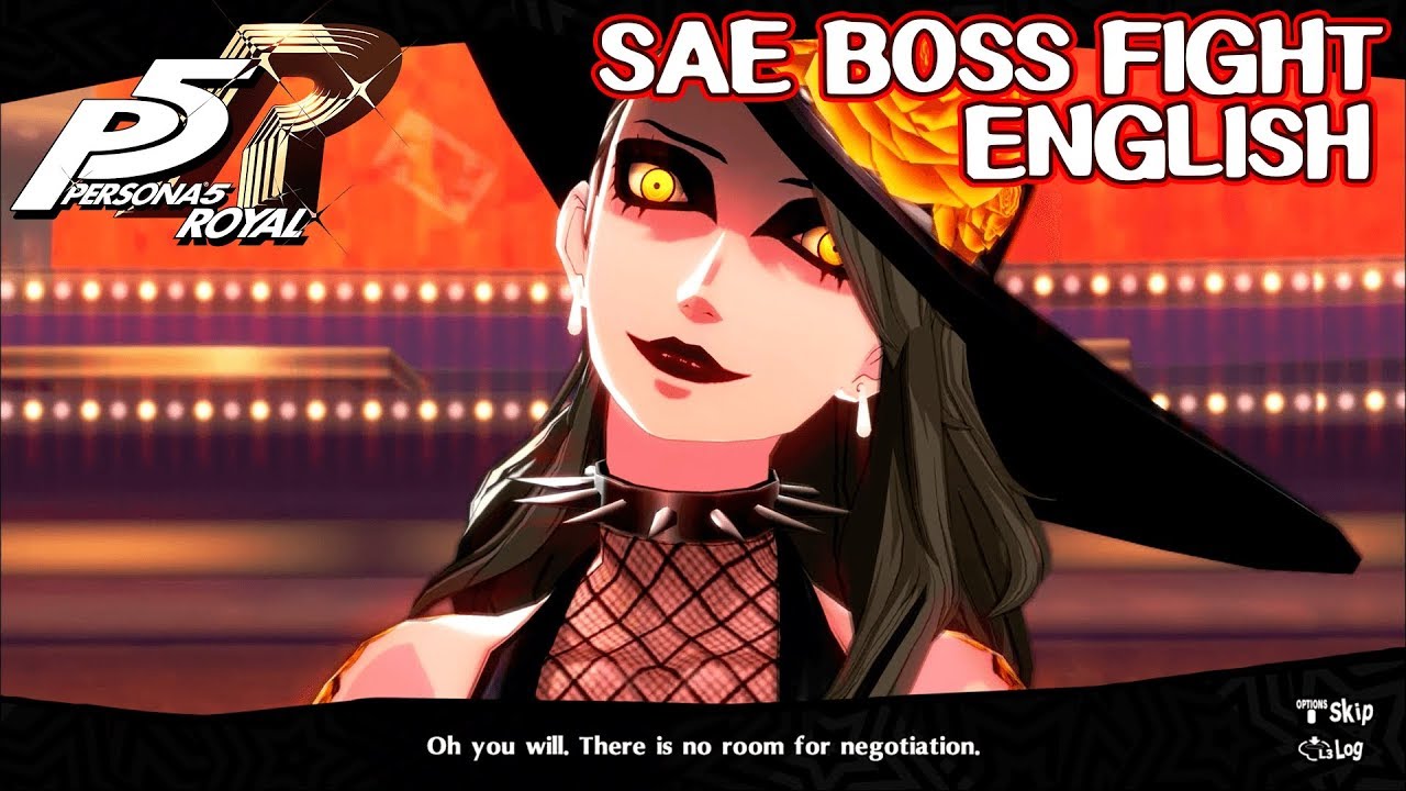 New Sae Boss Fight - Persona 5 Royal