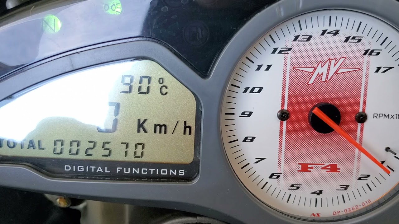 1st generation Mv Agusta overheating fix.