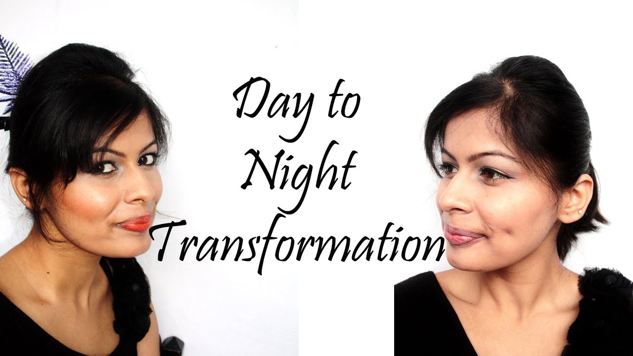Day to Night Makeup Transformation
