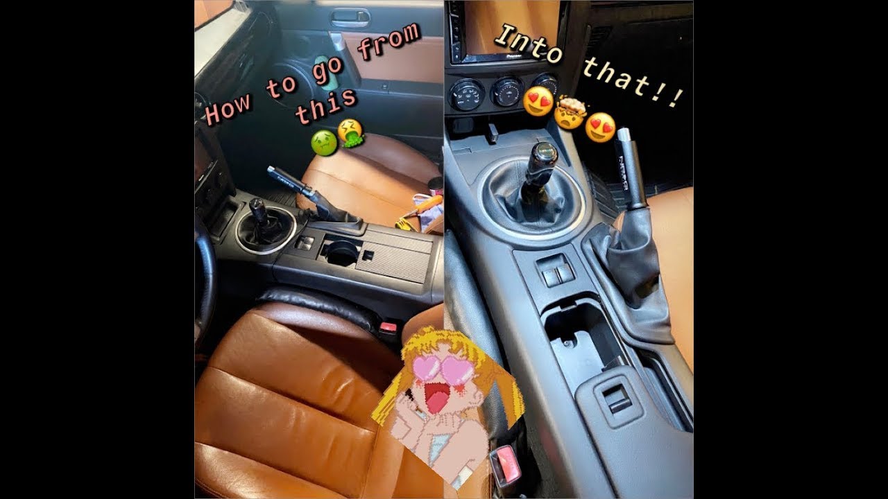 Center Console Removal & Center Panel NC1- NC2 UPGRADE! Mazda Miata MX5