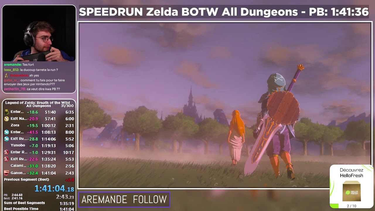 🔴SPEEDRUN ZELDA BOTW🔴Et pokopia ?