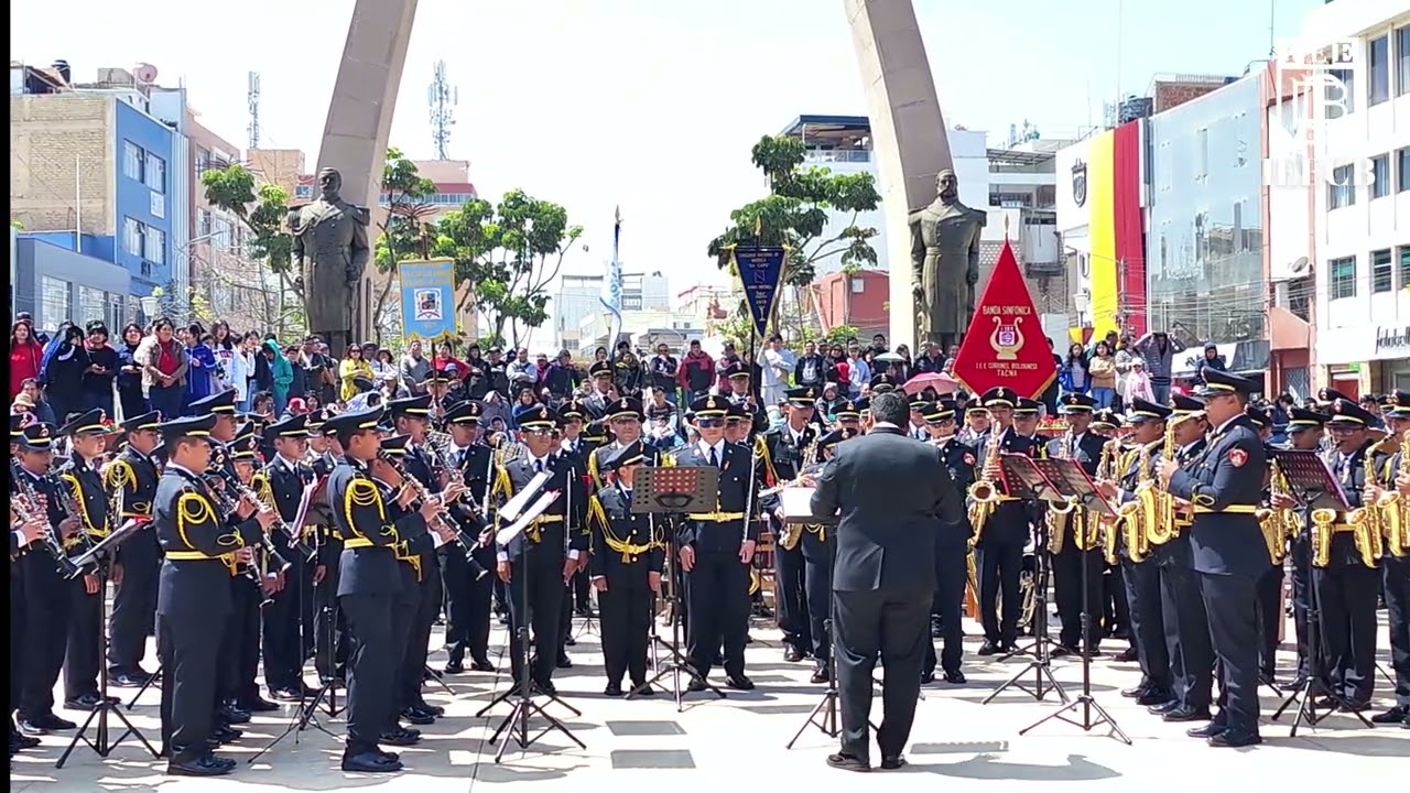 BANDA SINFÓNICA DE LA I.E.E. CORONEL BOLOGNESI - CONCURSO DE BANDAS ESCOLARES TACNA 2024
