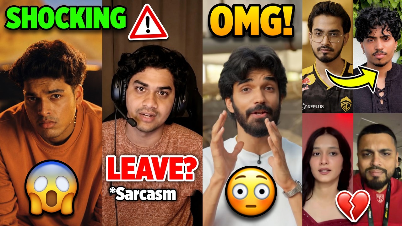 Jonathan Clip is SHOCKING😮 Crying in LIVE💔 Snax Gaming, SOUL Regaltos Leave?, Godl Admino,S8UL, BGMI