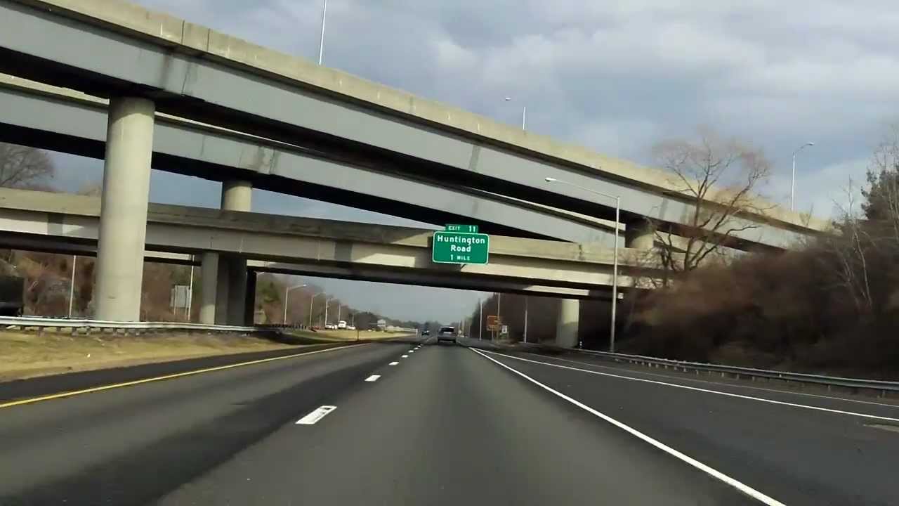CT 8 (Exits 6 to 18) northbound