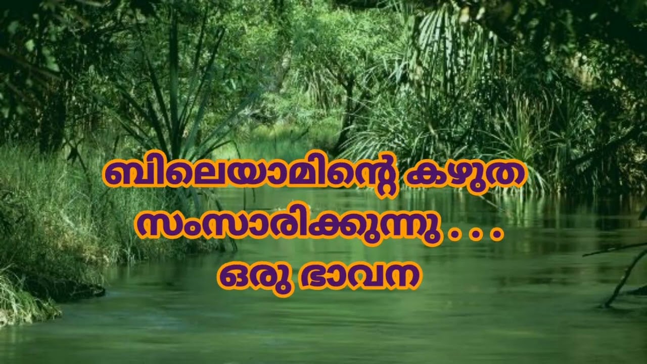 Balaam's Donkey Speaking . . . ORU BHAVANA