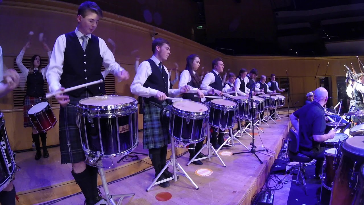 NYPBoS Development Band Drum Corps - Pipe Major Sandy Spence