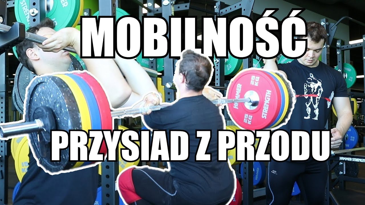 MOBILNOŚĆ W PRZYSIADZIE Z PRZODU *FRONT SQUAT MOBILITY*