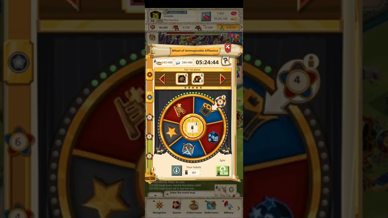 450 Affluence Token Spin Empire four Kingdom