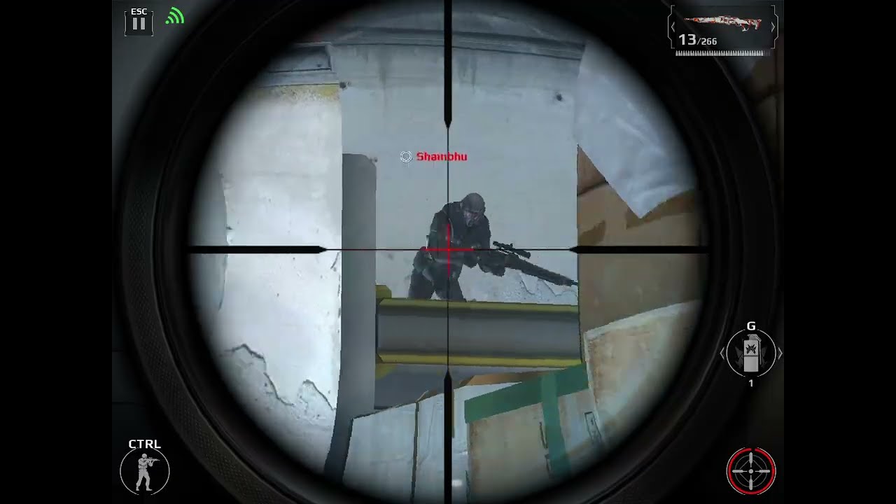 SB against Shambhu and his squadmate_Modern Combat 5_PC