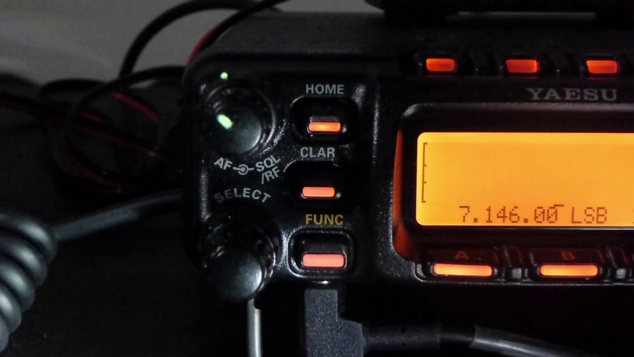 FT-857D Dial Illumination