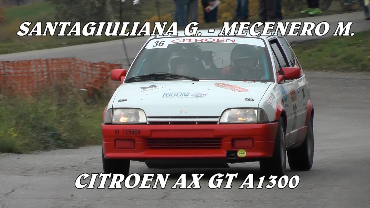 SANTAGIULIANA G. - MECENERO M.  | CITROEN AX GT A1300 | RALLY VENETO 2022