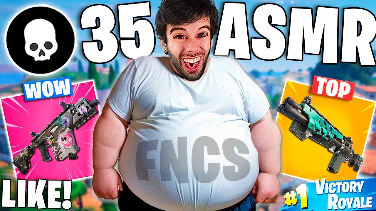 ASMR FAST MOUTH SOUNDS FORTNITE SOLO VS SQUAD 35 KILLS - Roleplay (PS3 Controller)
