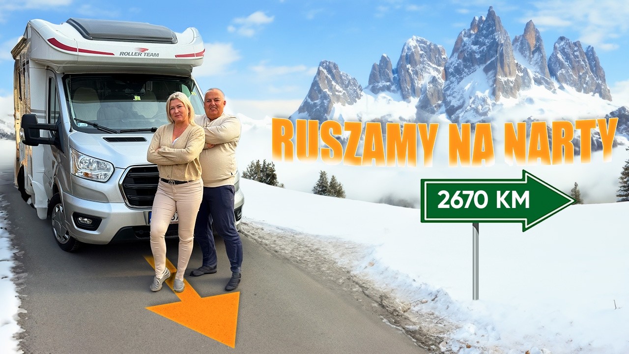ZMIANA PLANÓW! Porzuciliśmy zaliczkę i ruszyliśmy do Włoch! 🇮🇹❄️