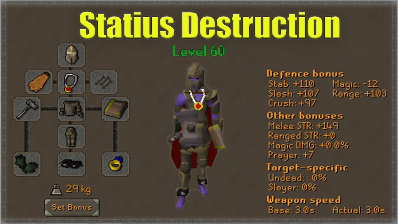 Overpowered Statius Mauler Pking in Bounty Hunter