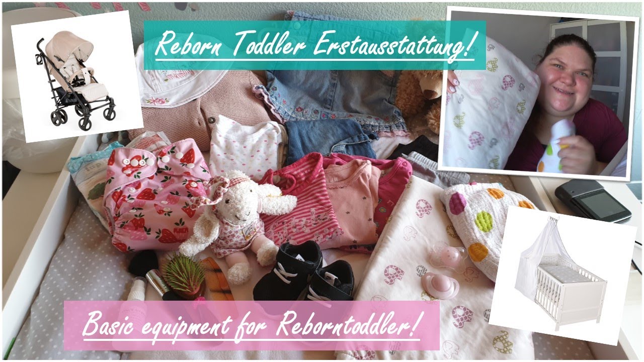 Basic equipment! || Erstausstattung für einen Reborn Toddler! || Deutsch || Little Reborn Nursery