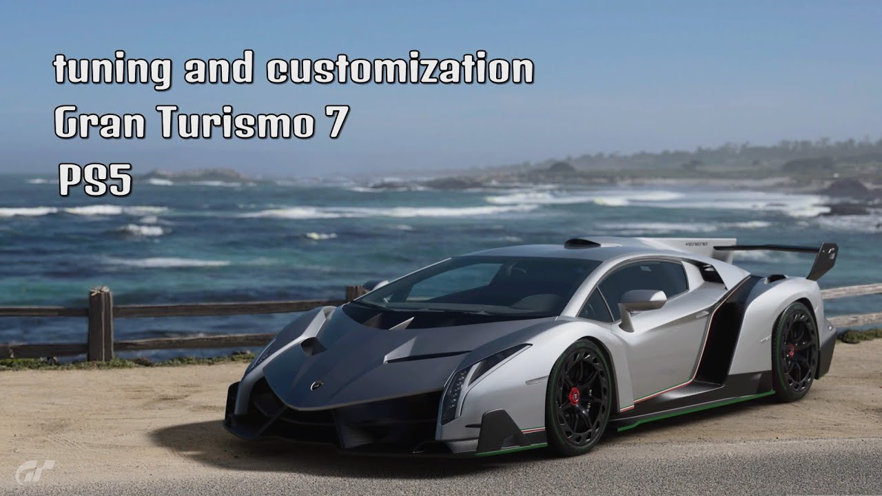 Gran Turismo 7 | PS5 | tuning and customization Lamborghini Veneno 14'