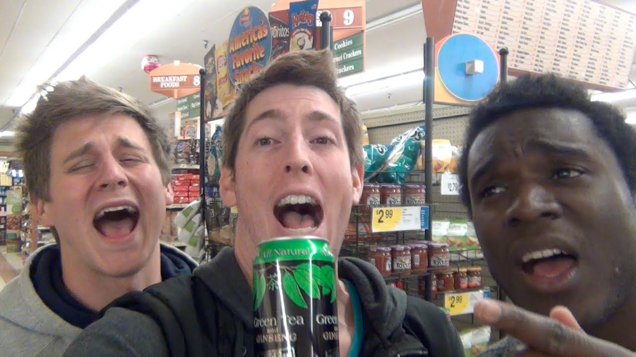 Singing at the Grocery Store!
