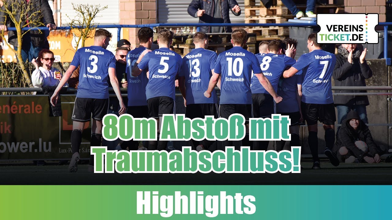 80m Abstoß mit Traumabschluss: SV Konz - TuS Mosella Schweich