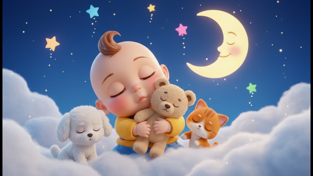 Canción de Buenas Noches para Dormir 🌙💤 Canción Infantil Educativa en Español Para Niños y Bebés