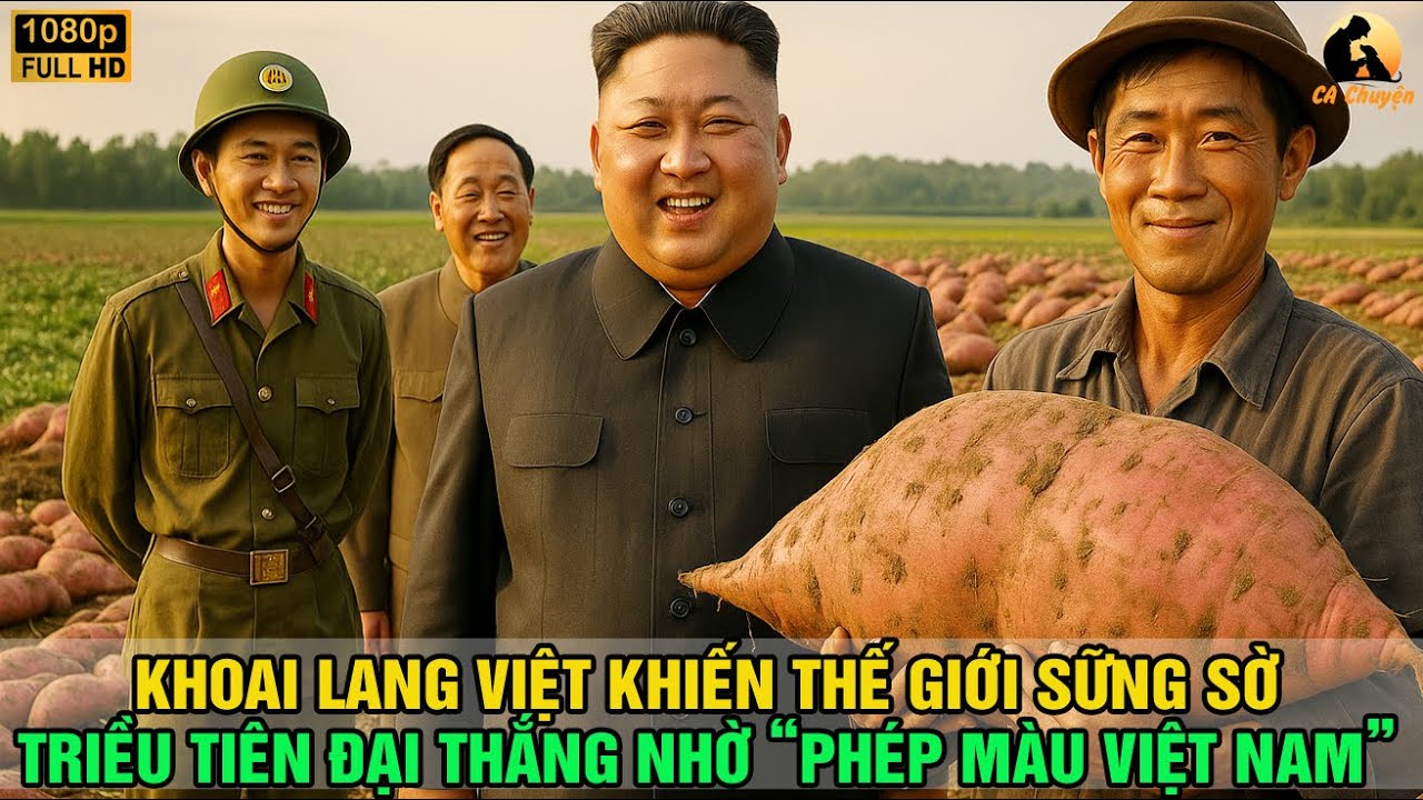 Mỹ Và Thế Giới Bàng Hoàng: Khoai Lang Việt Nam Giúp Triều Tiên Đại Thắng, Hiệu Quả Gây Chấn Động