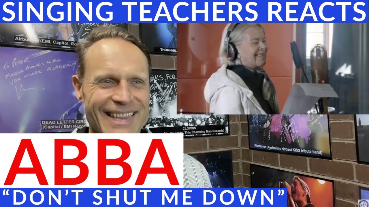VOICE COACH REACTS TO ABBA "DON'T SHUT ME DOWN"