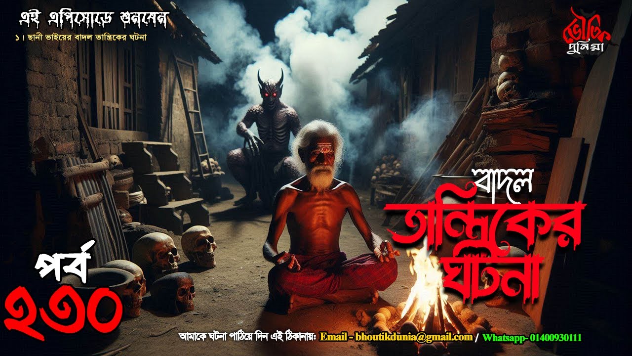 Bhoutik Dunia Episode 230| বাদল তান্ত্রিকের ঘটনা ও শয়তান জাদুকর | BHOOT FM |badol tantrik  kalo jadu