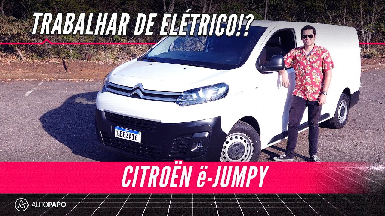 CITROËN Ë-JUMPY: testamos o FURGÃO ELÉTRICO que anda como carro