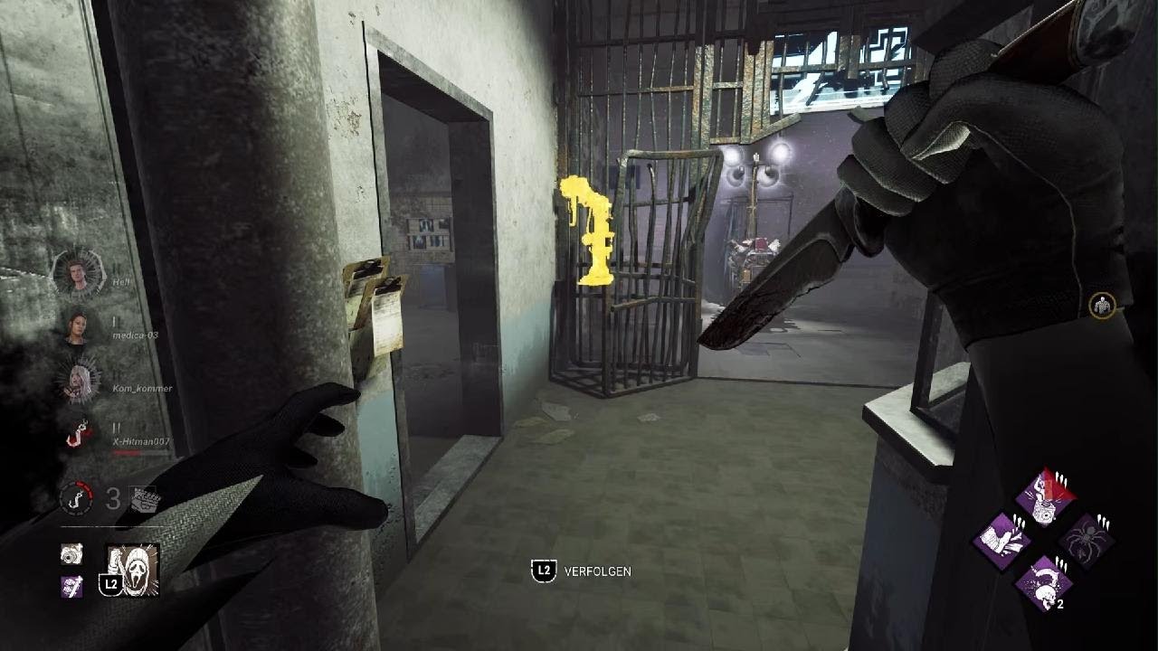 Dead by Daylight/Gameplay/PS5 Eine Ghost face