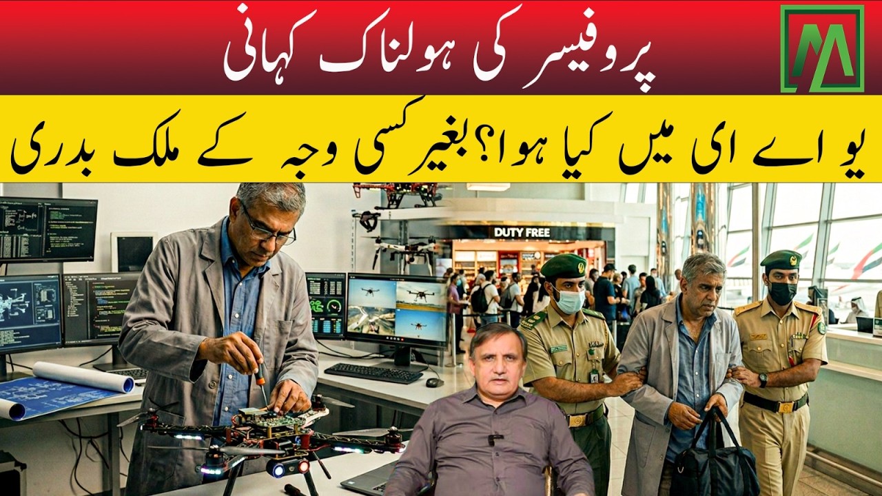 Pakistani Professor Deported from UAE: Shocking Ordeal Exposed | Minute Mirror News