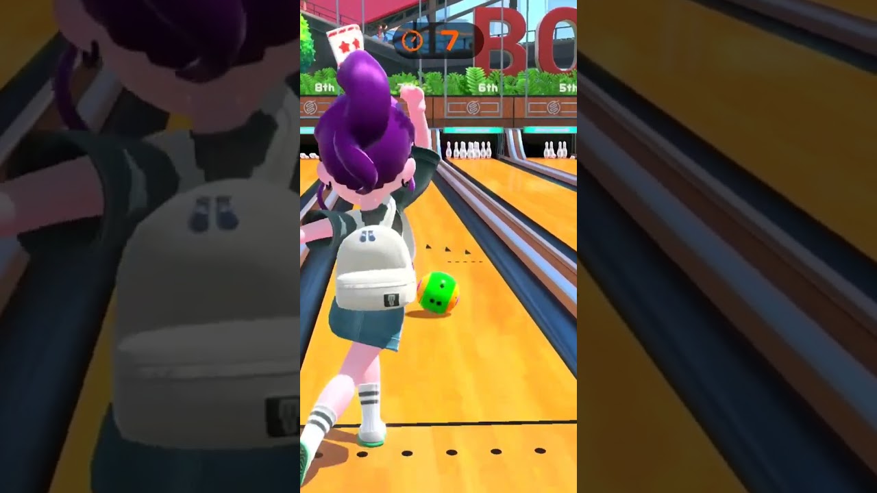 Strike w/ the Biggest Curve! Nintendo Switch Sports: Bowling.