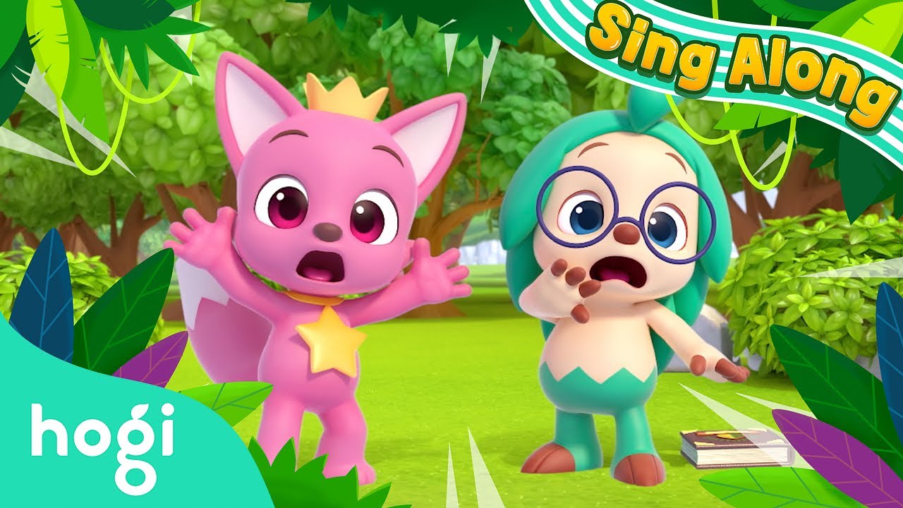 Down in the Jungle 🦍 | Sing Along with Hogi | Boogie woogie boo! | Pinkfong & Hogi