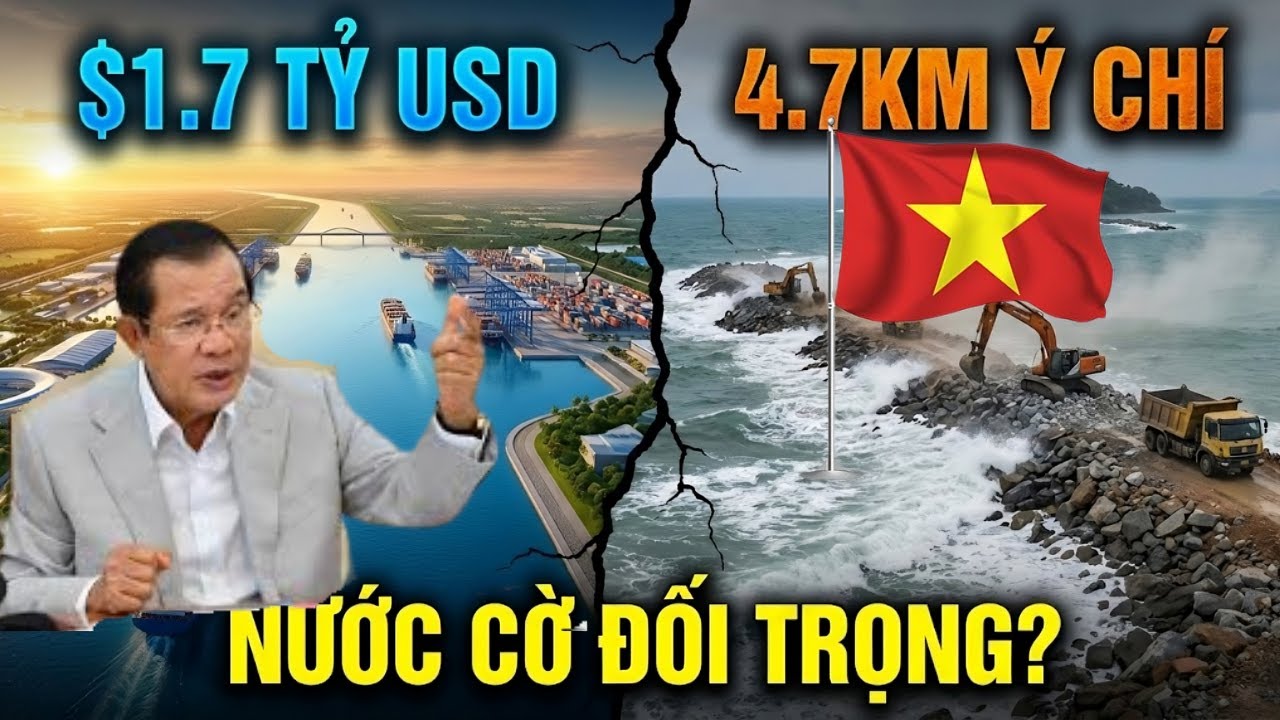 4,7km Đường Biển: 
