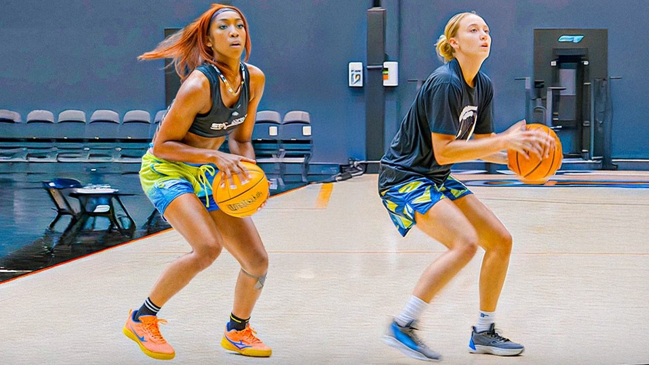 Paige Bueckers & Flau’jae FULL Workout Together 😱