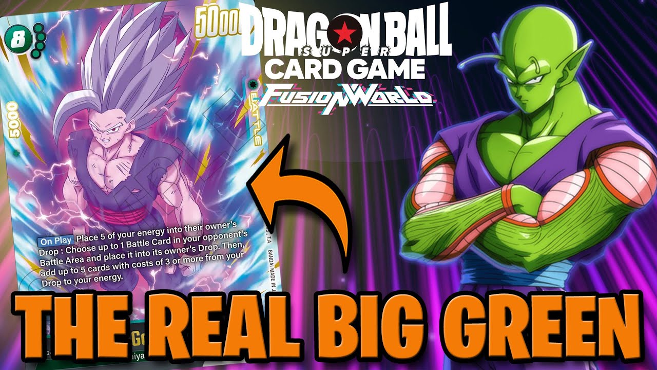 PICCOLO: SH Deck Tech & Gameplay | Fusion World - Saiyan's Pride