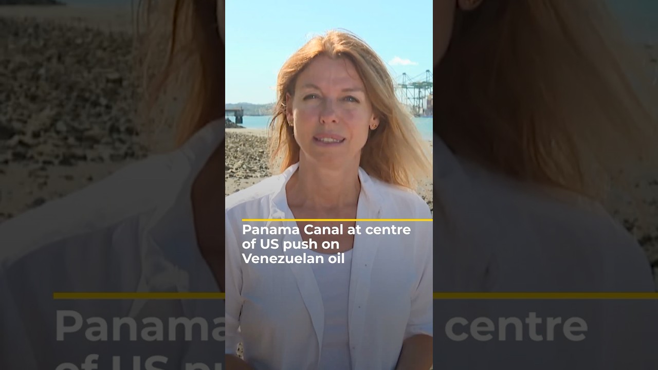 US pressure mounts at Panama Canal over Venezuelan oil shipments | AJ #shorts