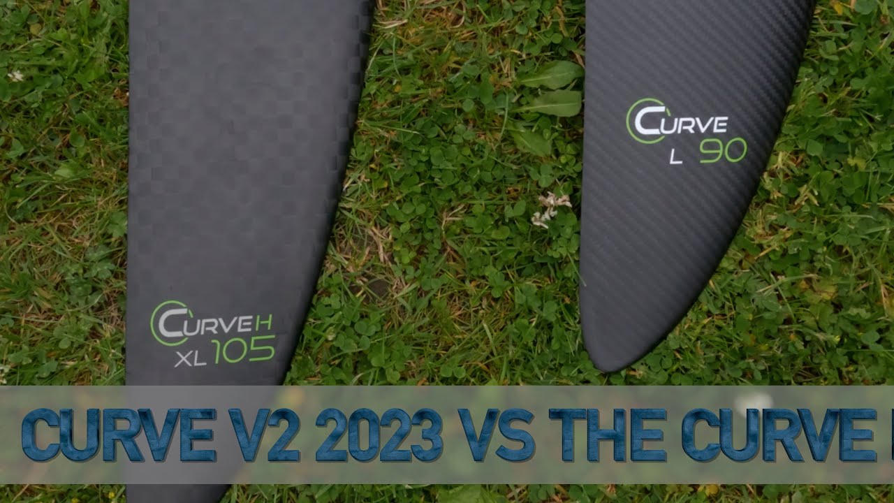 Wing foil, Gong Curve v2,first look at the new 2023 curve v2 next to the new Curve H