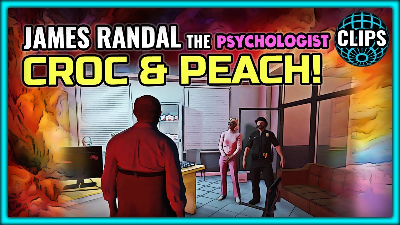 JAMES RANDAL CROC & PEACH! (PSYCHOLOGIST ARC)