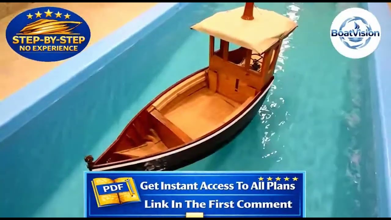 Building Your Dream Wooden Tugboat Shocking Simple Start to Finish Plans