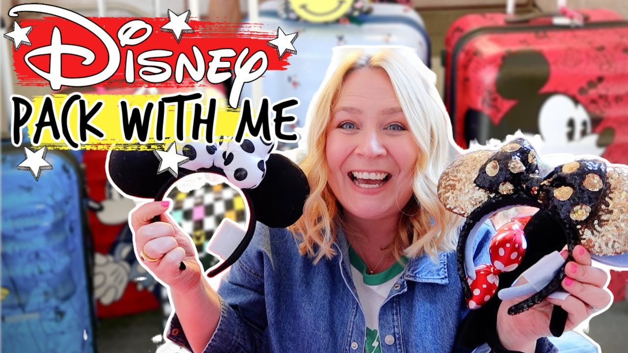 ULTIMATE FAMILY DISNEY PACK WITH ME! What To Pack, How To Pin Trade, Magic Bands & Park Hacks 🐭