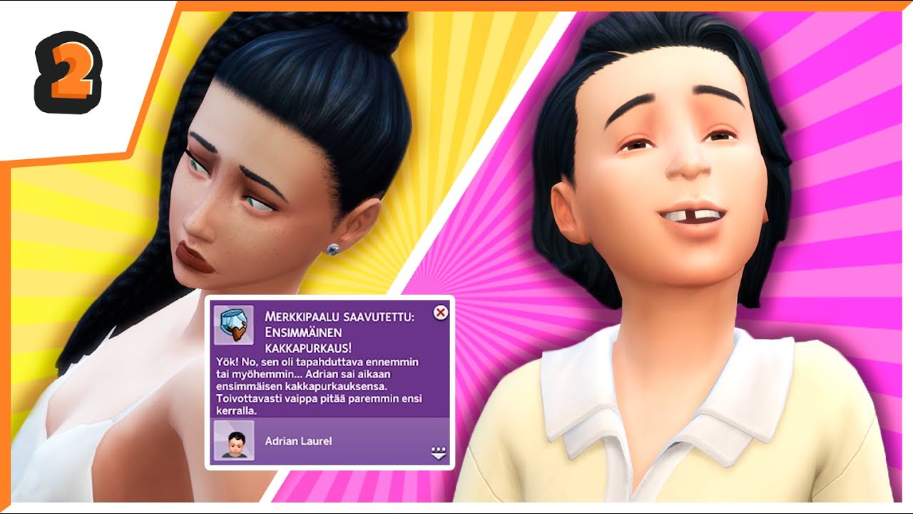 Tää lisäri on MAHTAVA?! 😂 | The Sims 4 - Kasvutarinoita |