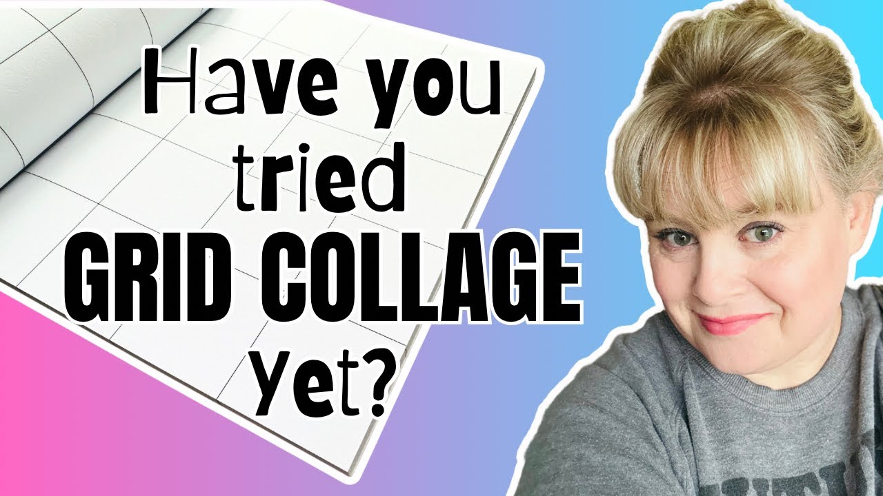 💥GRID Collage💥 Great Glue Book for beginners!